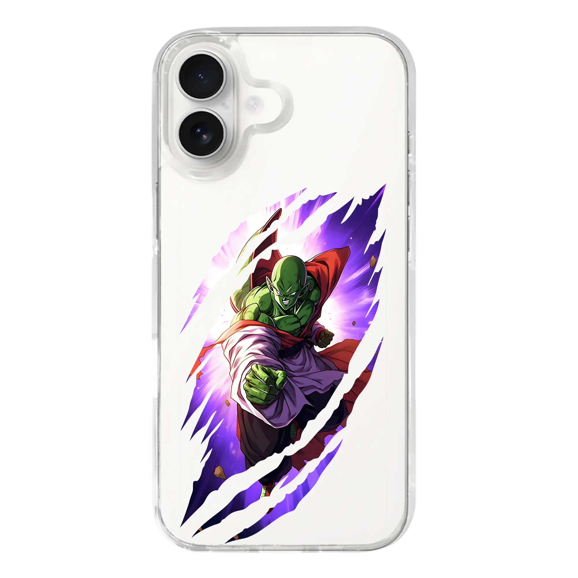 ドラゴンボール グッズ ピッコロ - iPhone 17シリーズ 透明スマホケース – 薄型・耐衝撃・精密フィット保護カバー